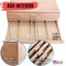 4 Drawer Wood Artist Supply Storage Box - Pastels, Pencils, Pens, Markers, Brushes